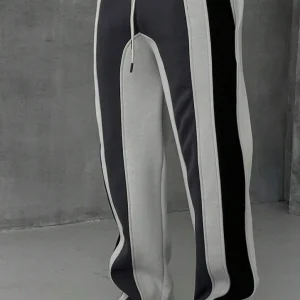 Baggy Sweatpants Y2K stripe Wide Leg Track Zambia